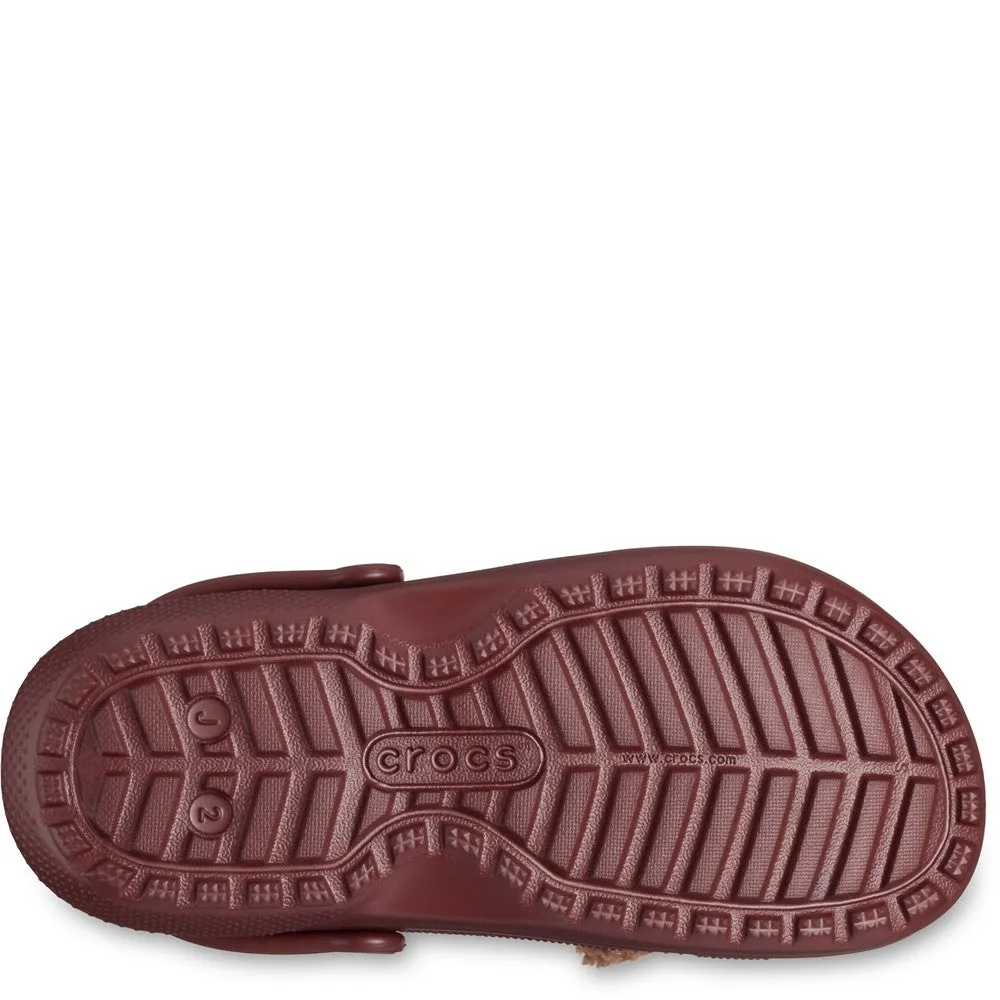 Crocs Kids Classic Lined Fun Lab Slipper