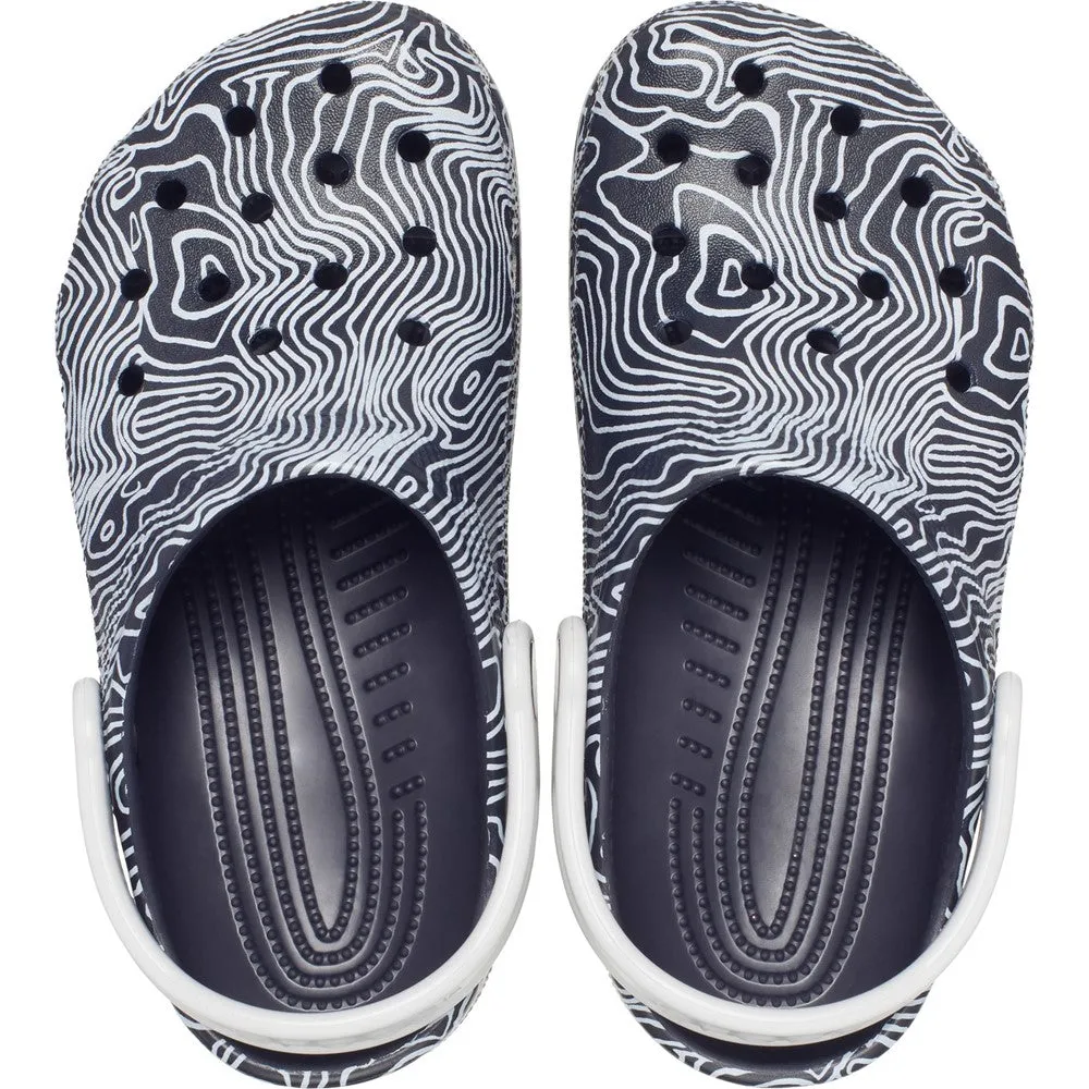 Crocs Kids Classic Topographic Clog