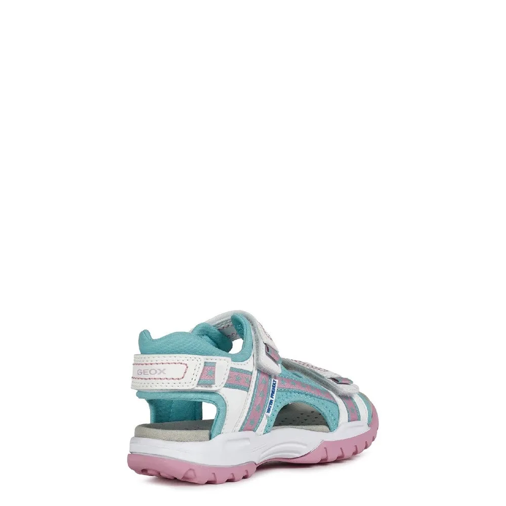 Geox J Borealis Girl A Touch Fastening Sandal