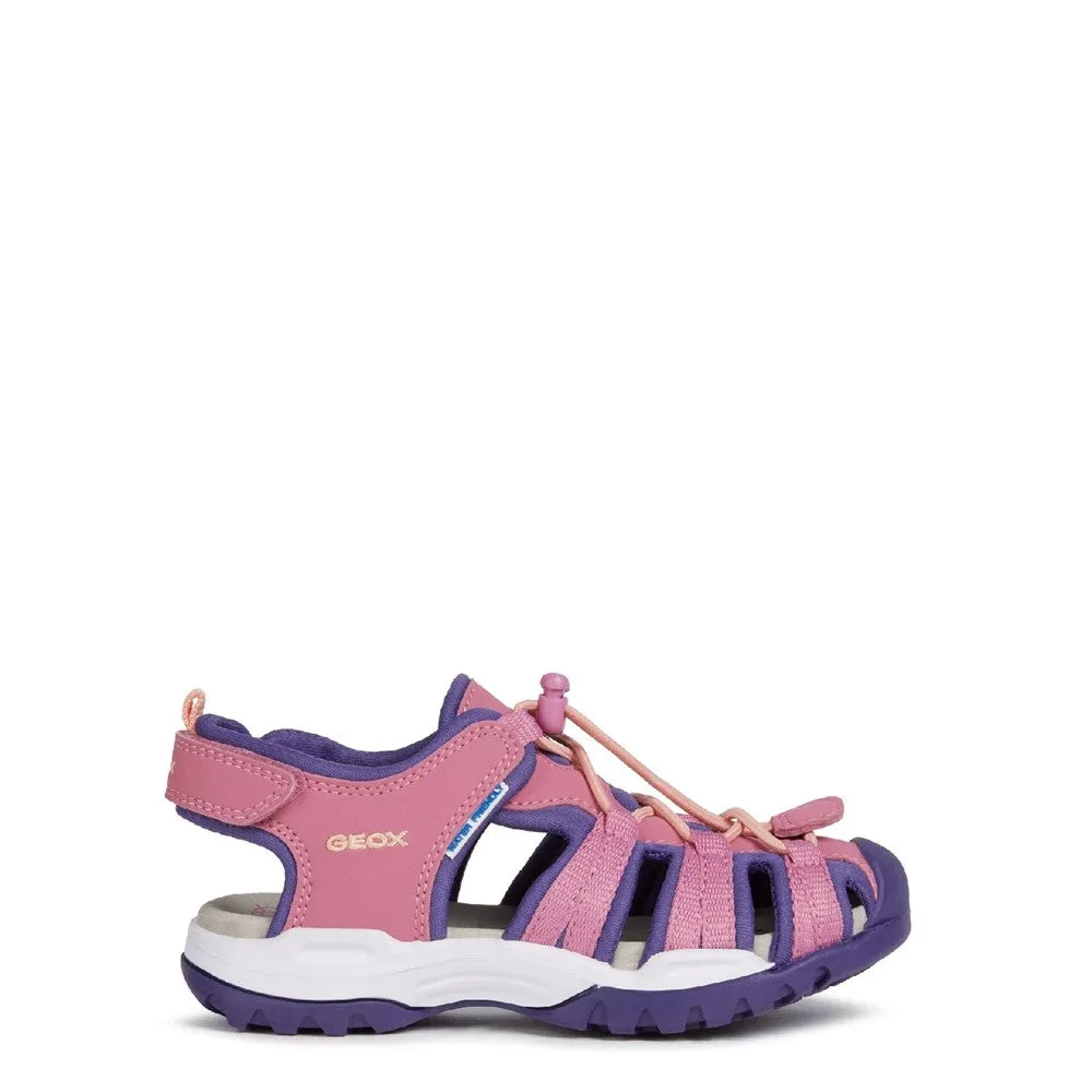 Geox J Borealis Girl B Lace Up Sandal