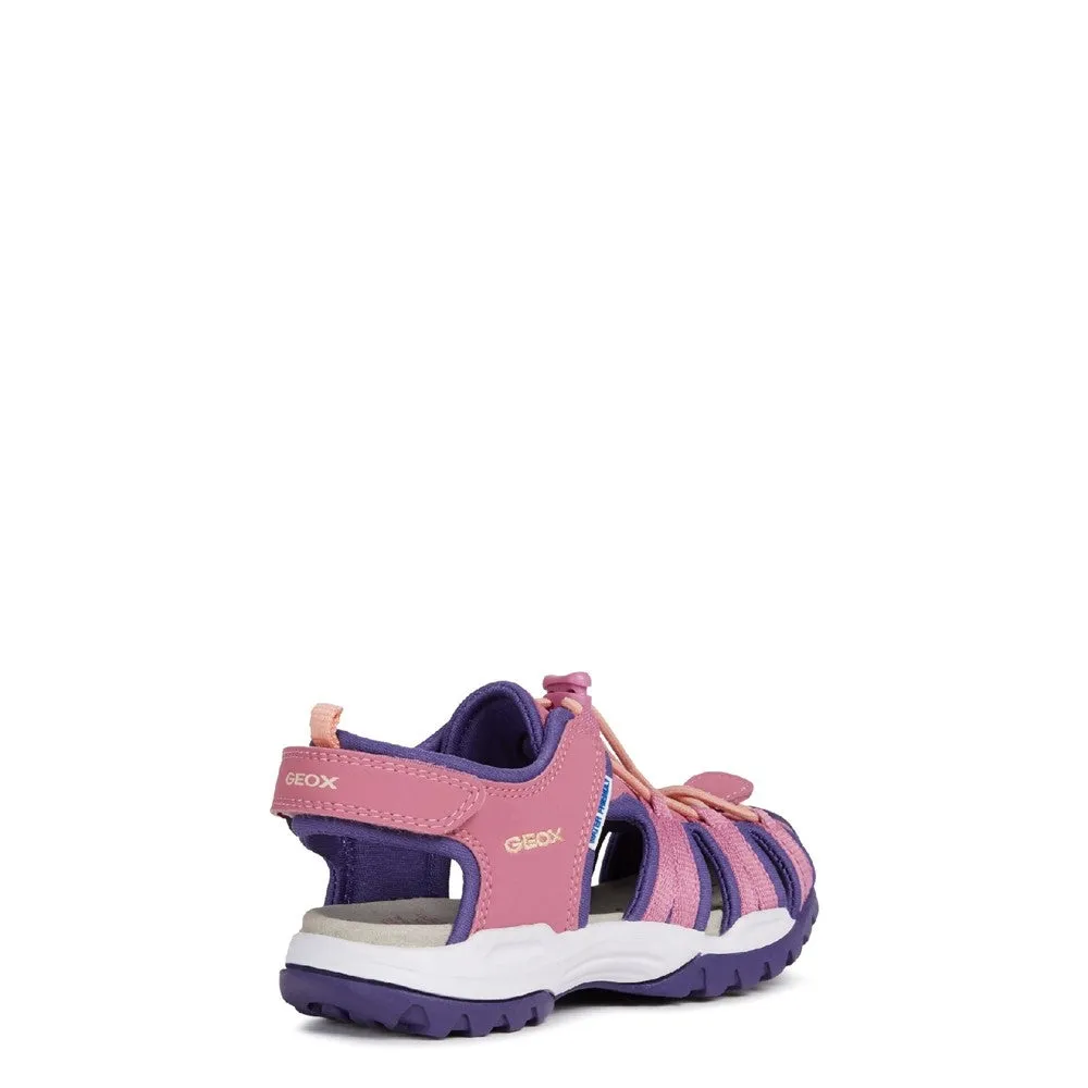 Geox J Borealis Girl B Lace Up Sandal