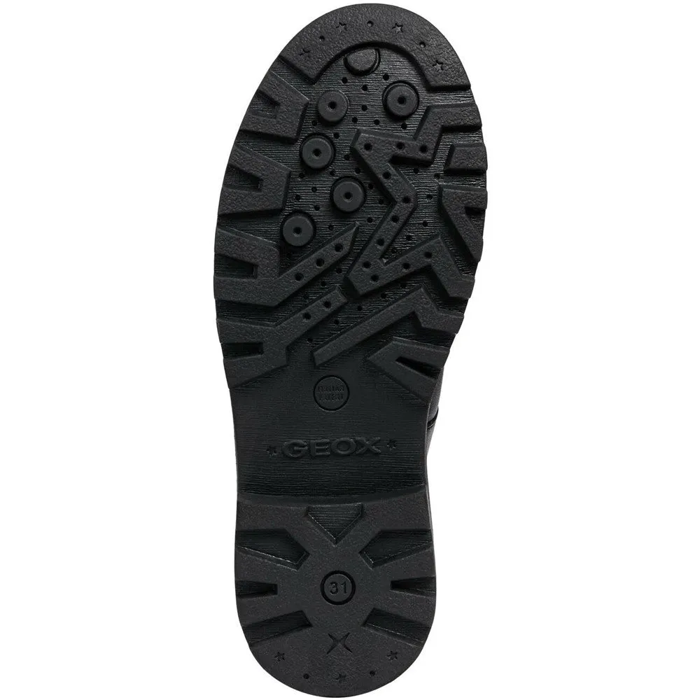 Geox J Casey G. E Buckle Junior School Shoes