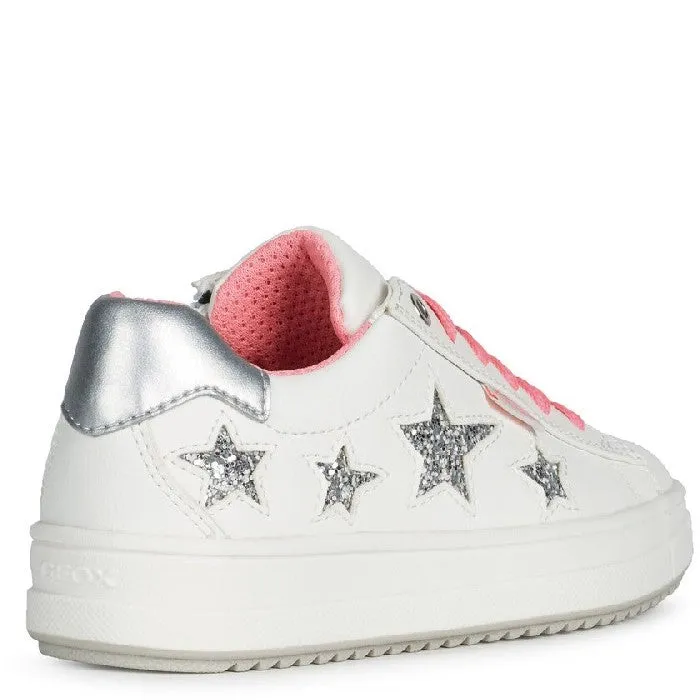 Geox J Rebecca Girl B Lace Up Trainer