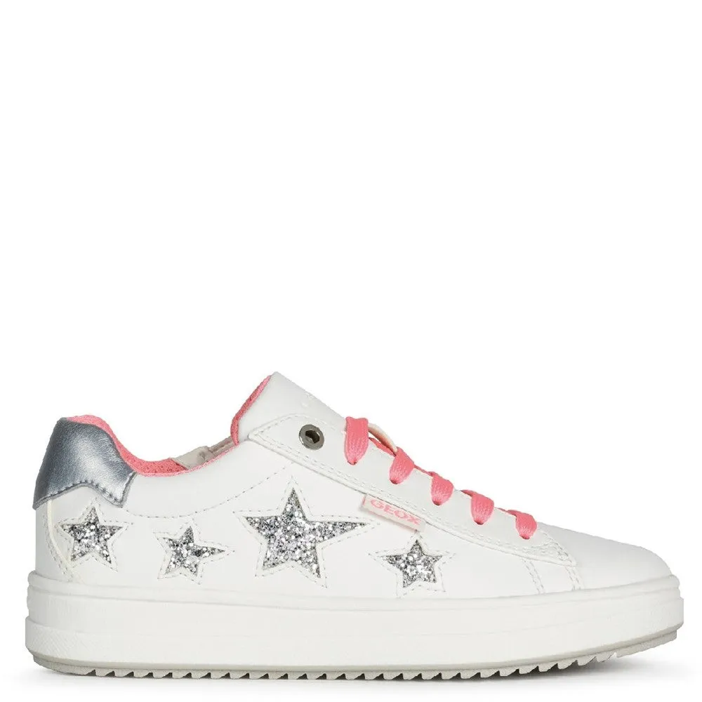 Geox J Rebecca Girl B Lace Up Trainer