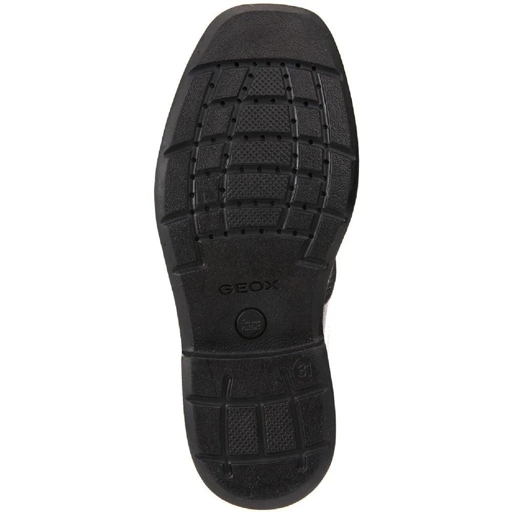 Geox JR Federico A Touch Fastening School Shoes