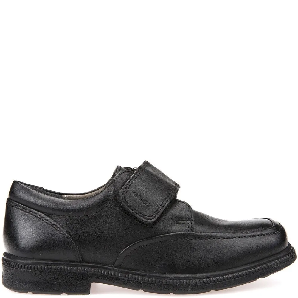 Geox JR Federico A Touch Fastening School Shoes