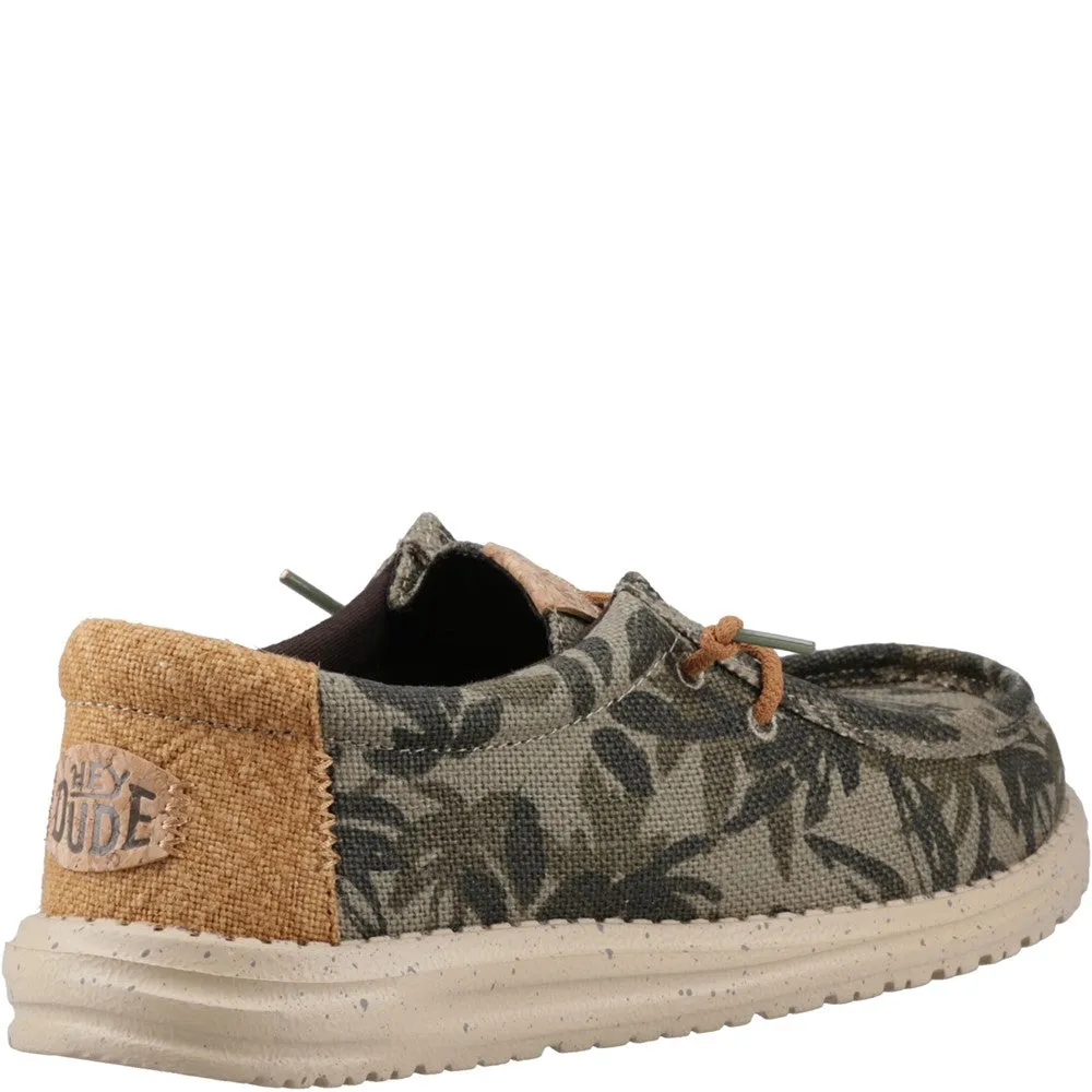 HEYDUDE Wally Palm Jute Shoes