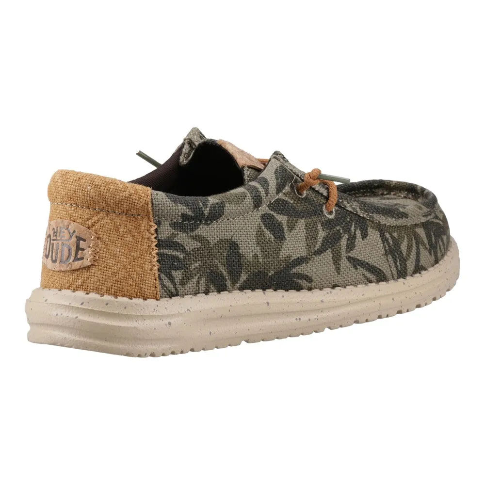 HEYDUDE Wally Palm Jute Shoes