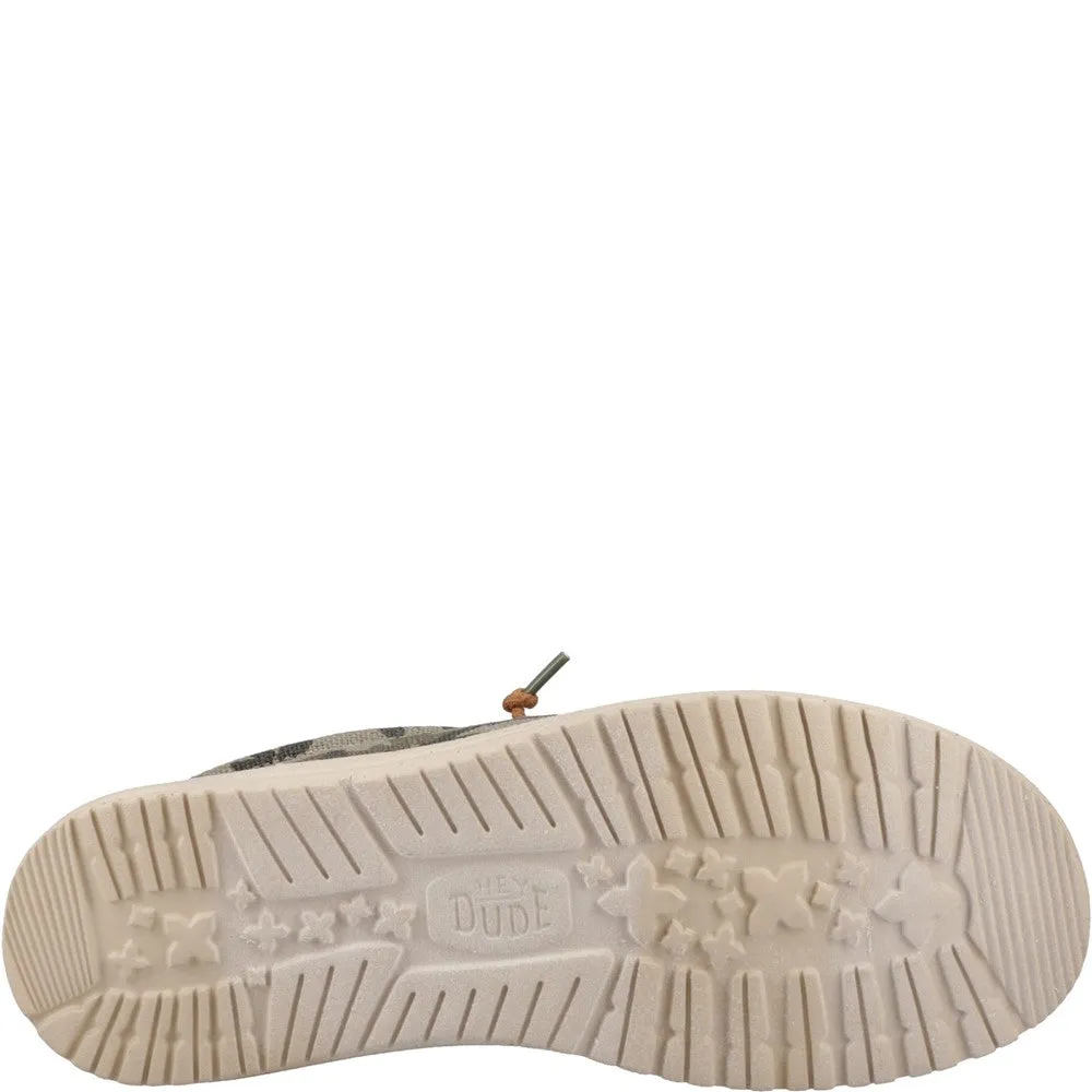 HEYDUDE Wally Palm Jute Shoes