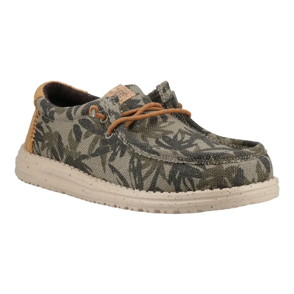 HEYDUDE Wally Palm Jute Shoes