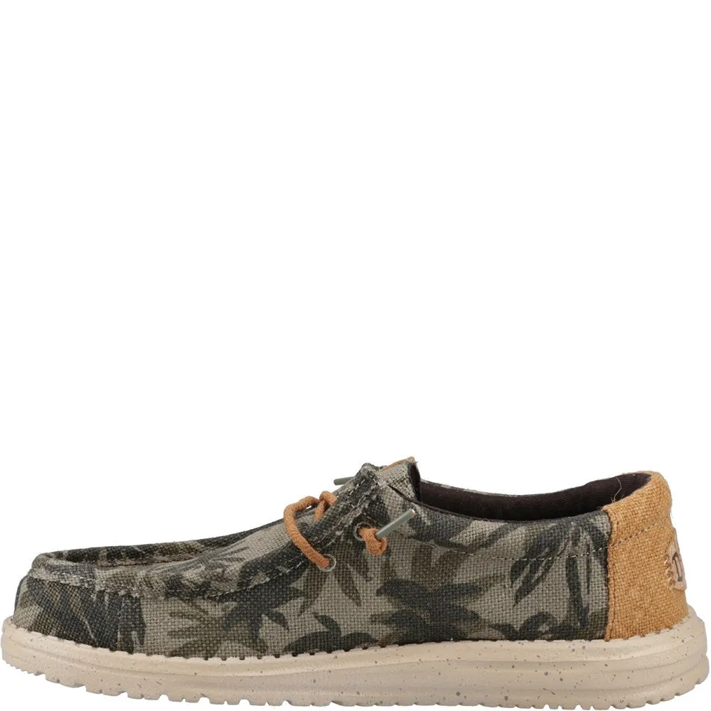 HEYDUDE Wally Palm Jute Shoes