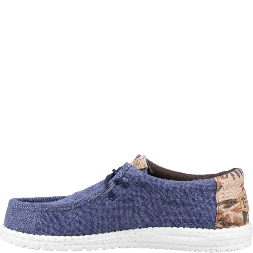 HEYDUDE Wally Palm Jute Shoes