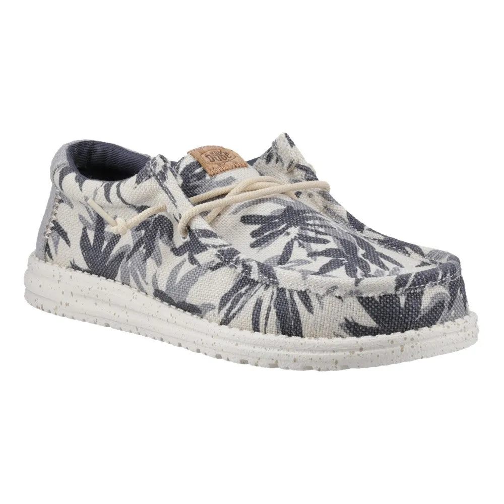 HEYDUDE Wally Palm Jute Shoes