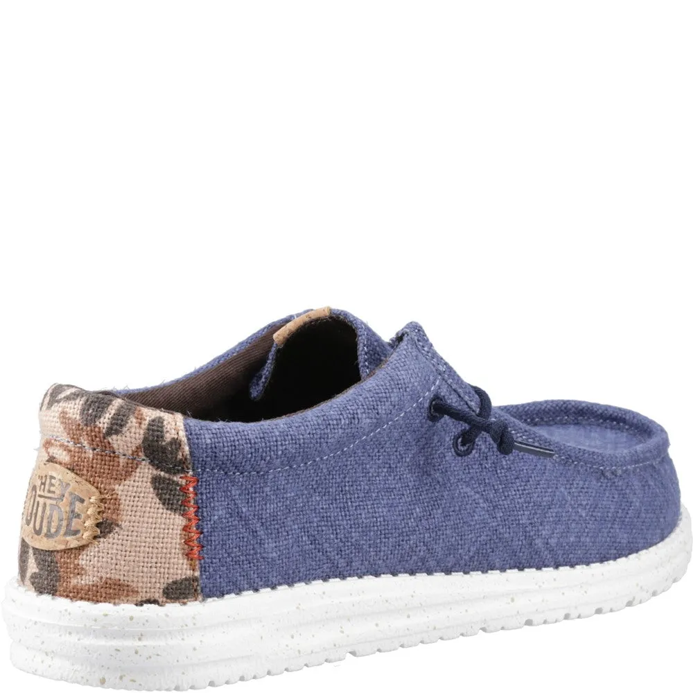 HEYDUDE Wally Palm Jute Shoes