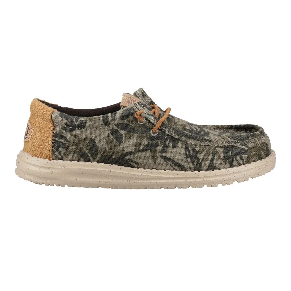 HEYDUDE Wally Palm Jute Shoes