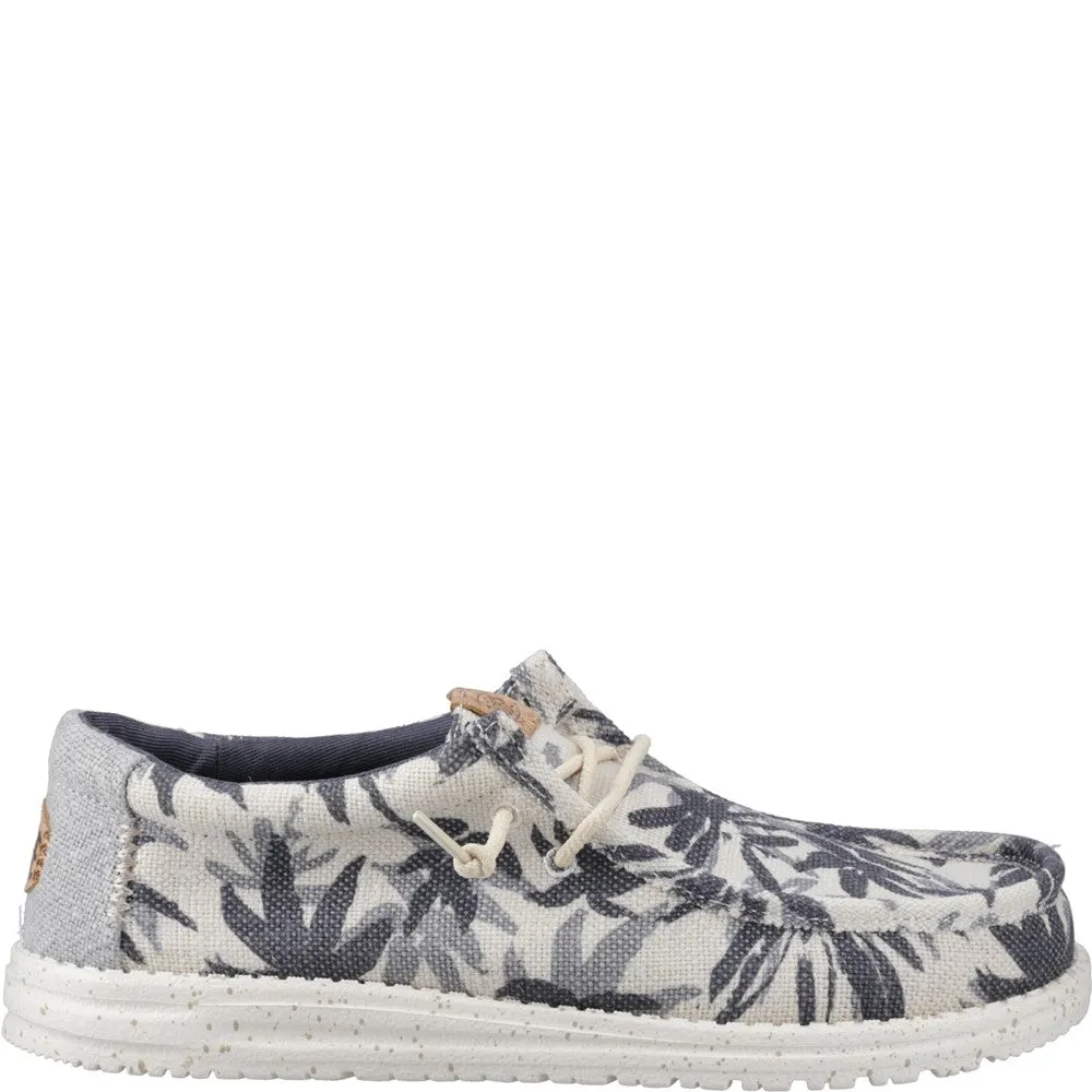 HEYDUDE Wally Palm Jute Shoes