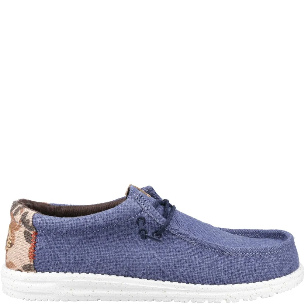 HEYDUDE Wally Palm Jute Shoes