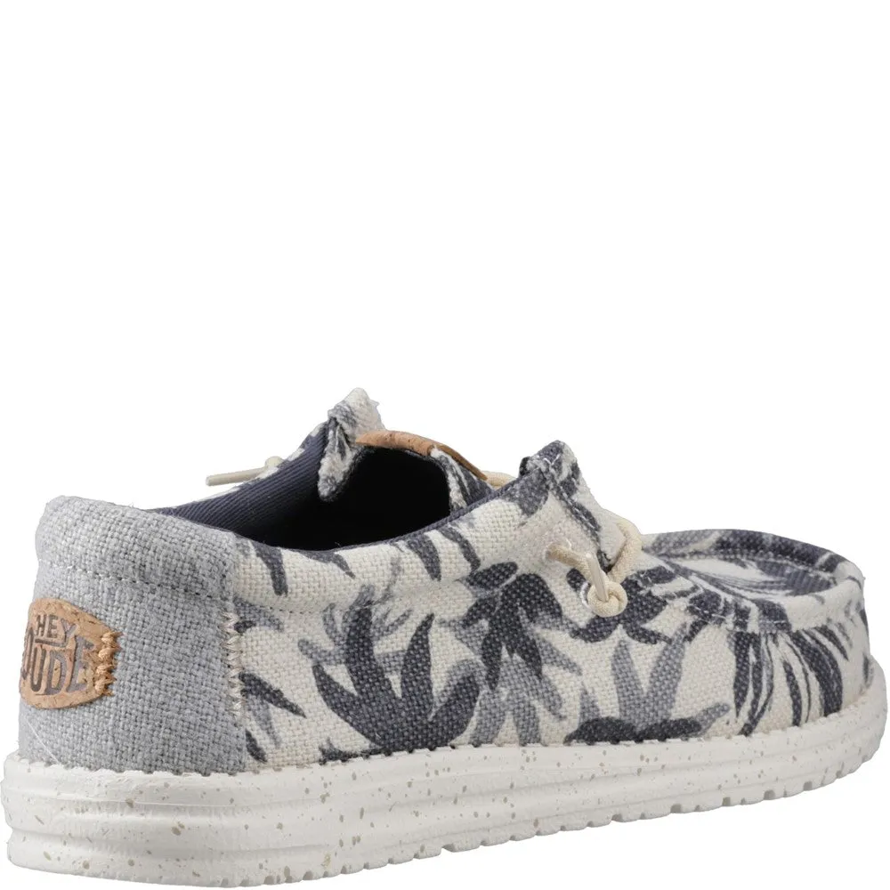 HEYDUDE Wally Palm Jute Shoes