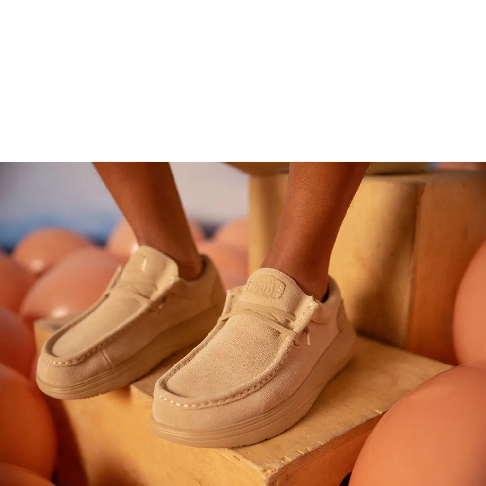 HEYDUDE Wally X Suede Shoes