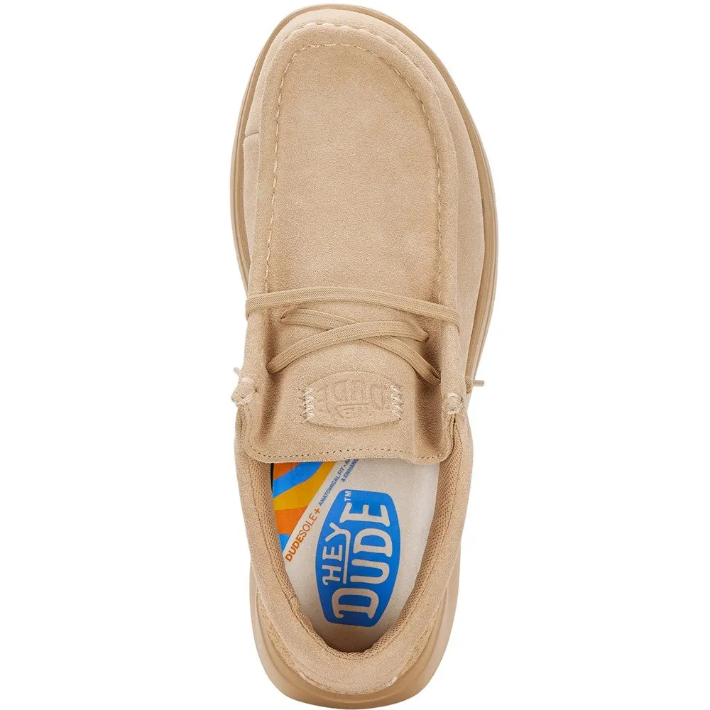 HEYDUDE Wally X Suede Shoes
