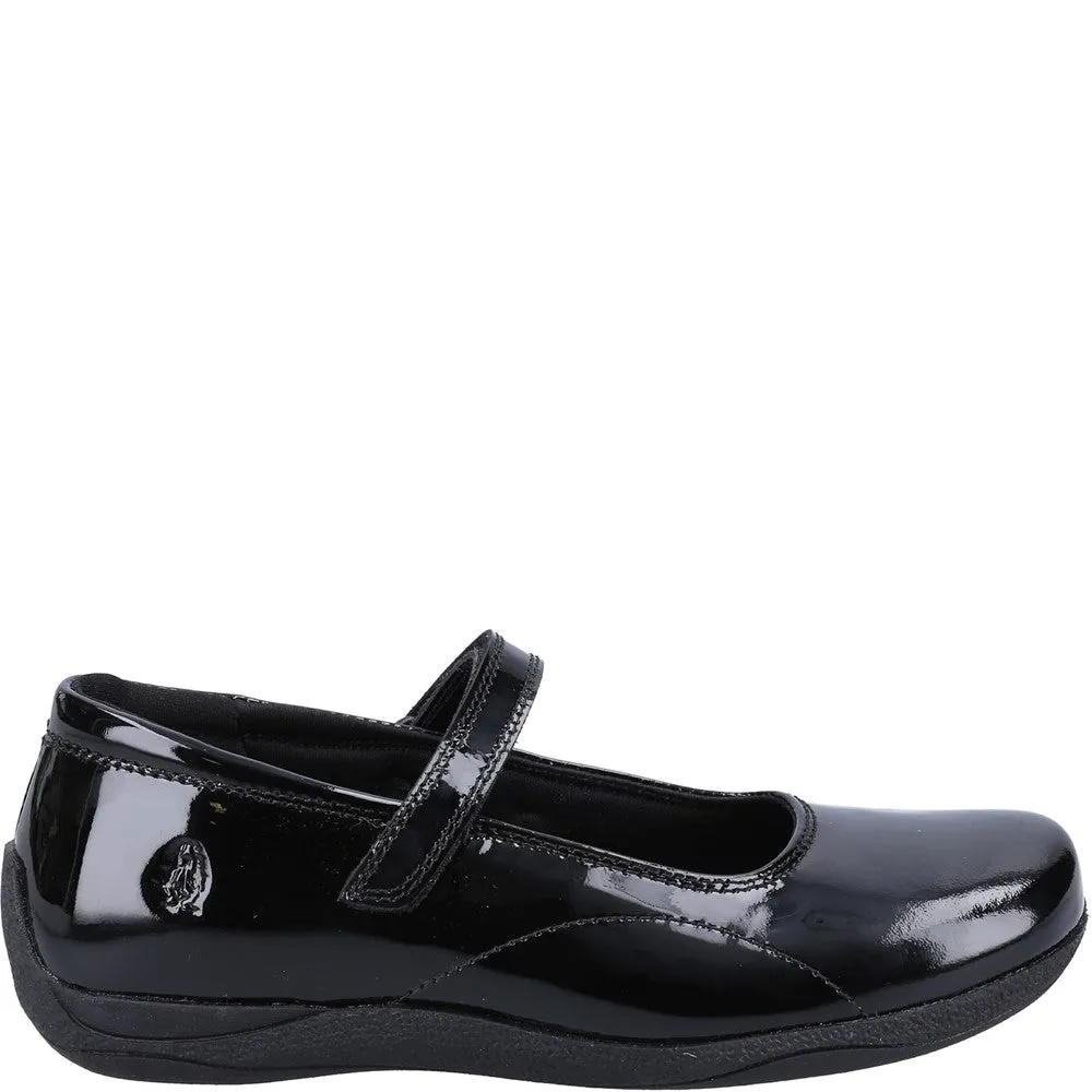 Hush Puppies Aria Patent Junior School Shoes
