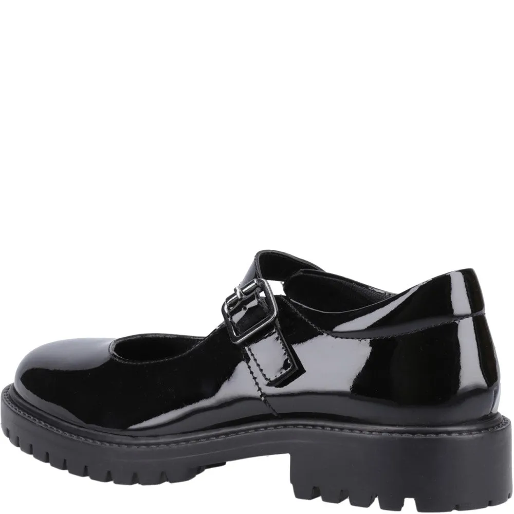 Hush Puppies Aurora Patent Senior School Shoes