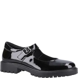 Hush Puppies Aurora Patent Senior School Shoes