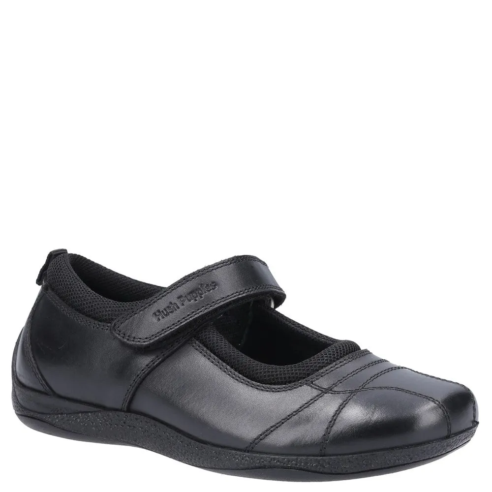 Hush Puppies Clara XL Senior School Shoes