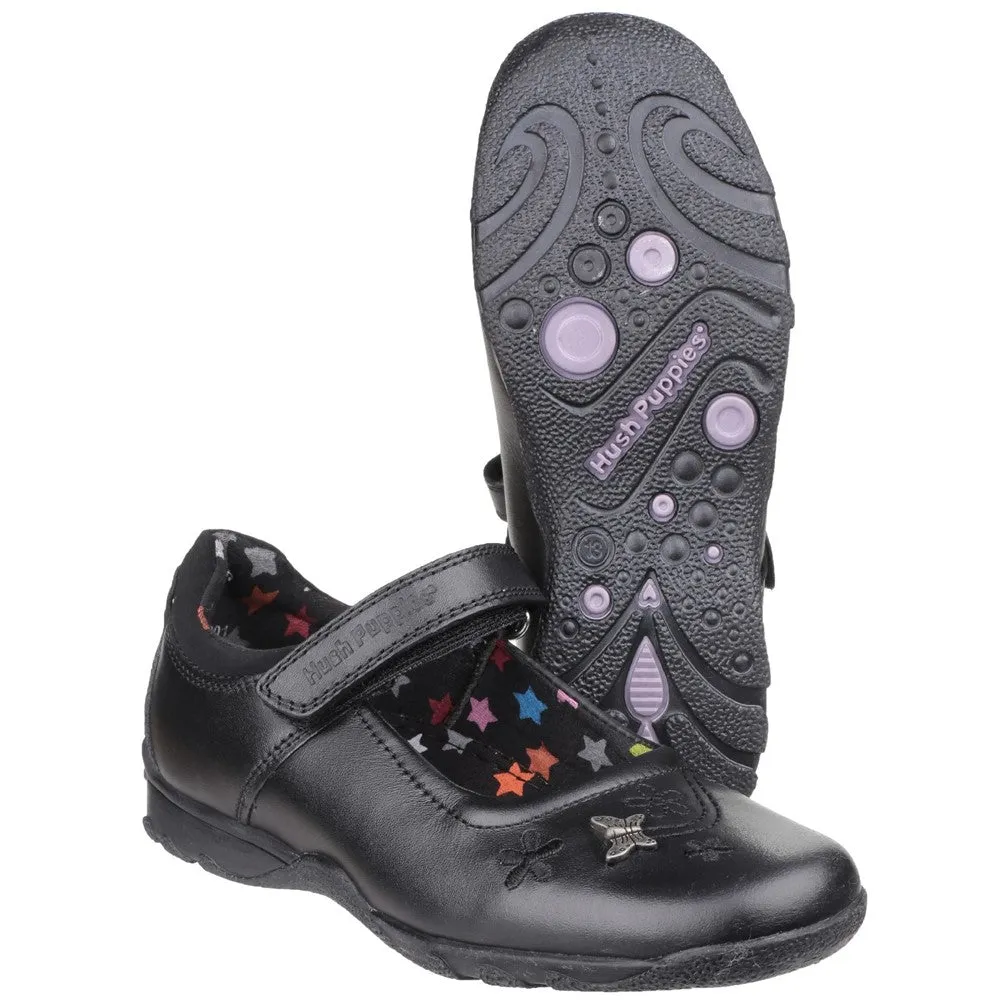 Hush Puppies Clare Senior School Shoes