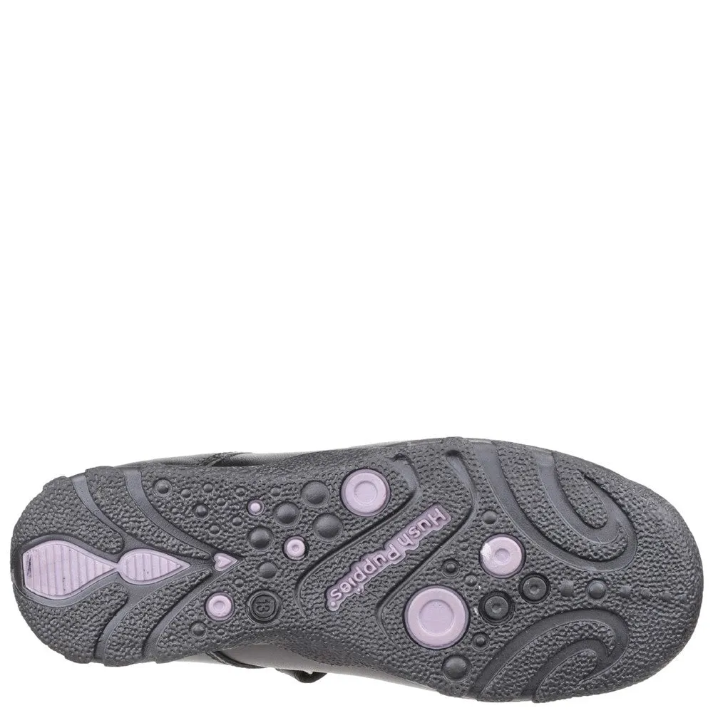 Hush Puppies Clare Senior School Shoes
