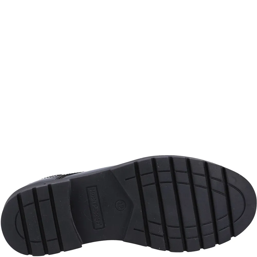 Hush Puppies Jayne Patent Senior School Shoes