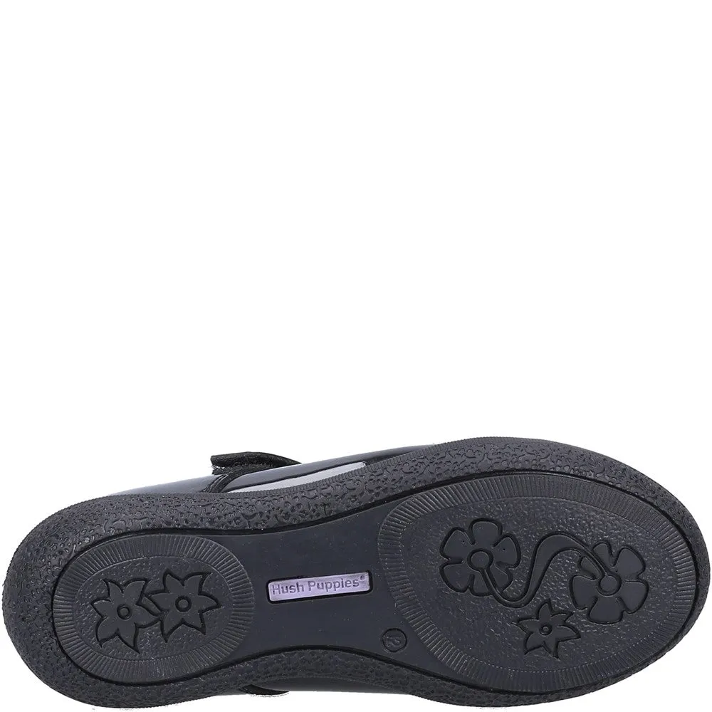 Hush Puppies Rosanna Infant Patent School Shoes