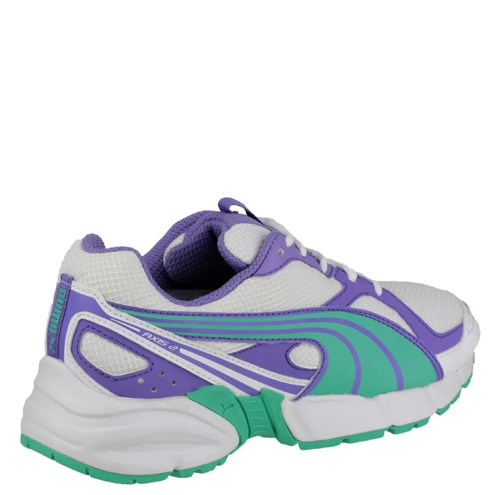 Puma Axis Mesh V2 Lace Up Boys Trainers