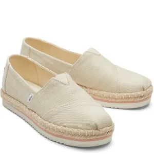 TOMS Alpargata Platform Rope Shoes
