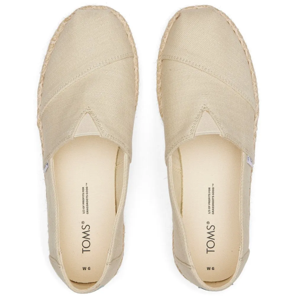 TOMS Alpargata Platform Rope Shoes