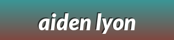 Aiden Lyon Official Online Shop | Quality Clothing for Women, Men & Kids